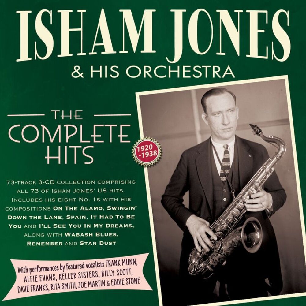 Isham Jones & His Orchestra - The Complete Hits 1920-38  CD